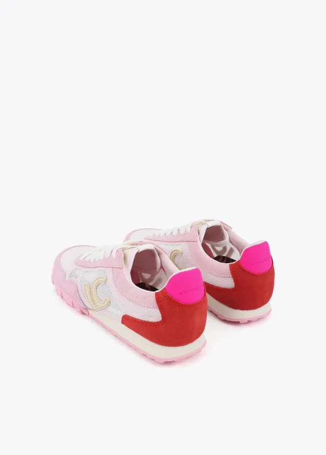 Mesh trainers in different fabrics