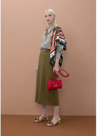 Camisa de rayas con bolsillo