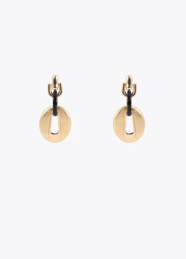 Chain link earrings