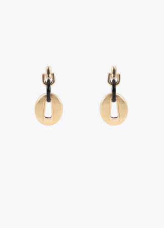 Chain link earrings