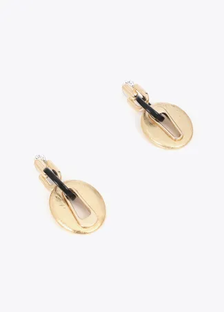 Chain link earrings