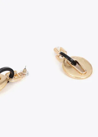 Chain link earrings