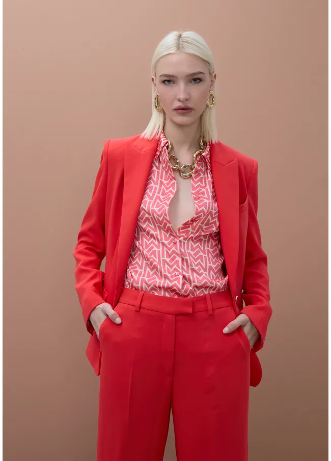 Straight-leg trousers