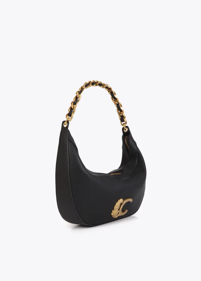 Animal LC half-moon bag with chain detail