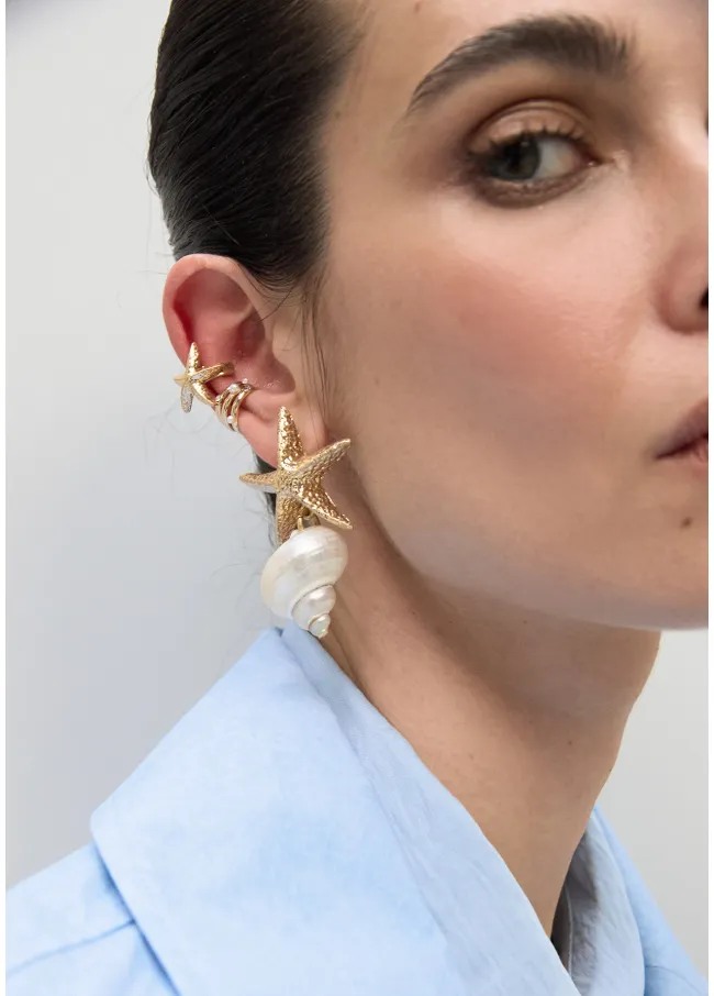 Star ear cuff