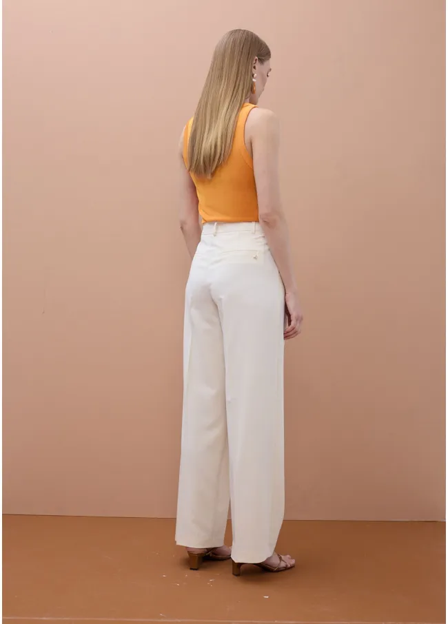 Wide-leg trousers