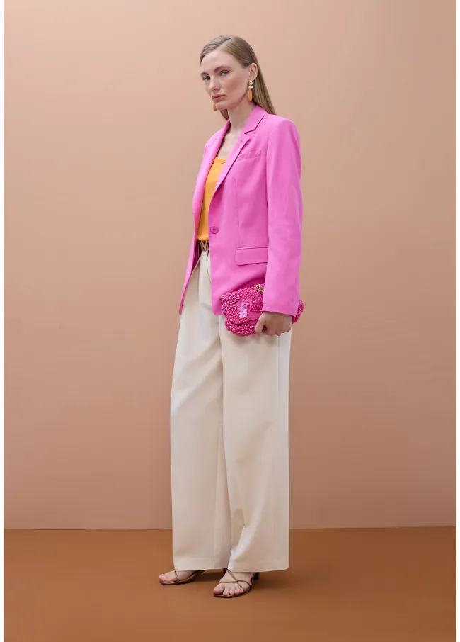 Wide-leg trousers