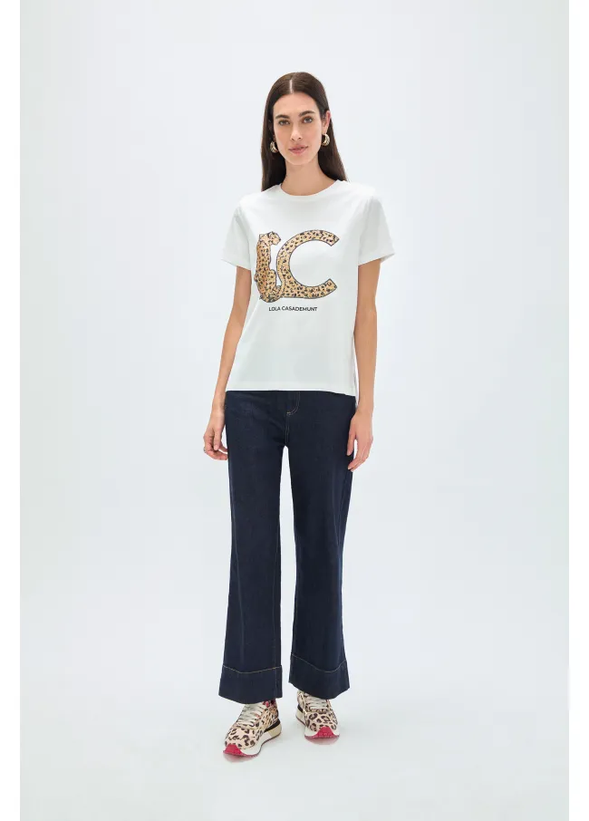 LC T-shirt with sequins