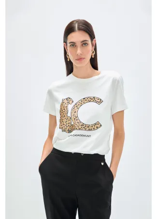 LC T-shirt with sequins