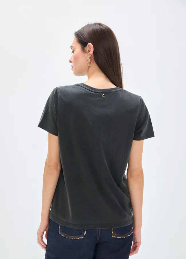 1981 leopard T-shirt