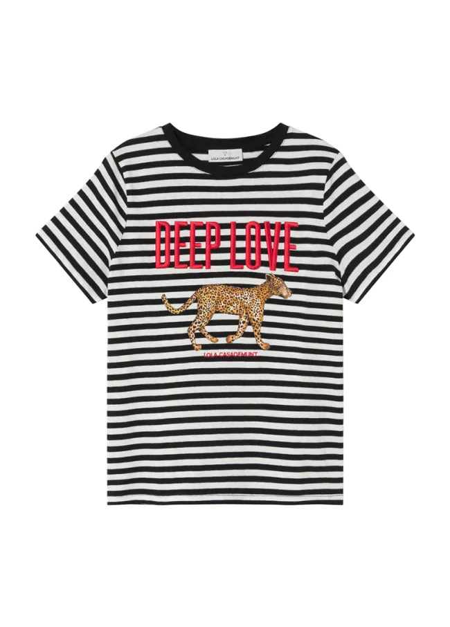 Striped Deep Love T-shirt