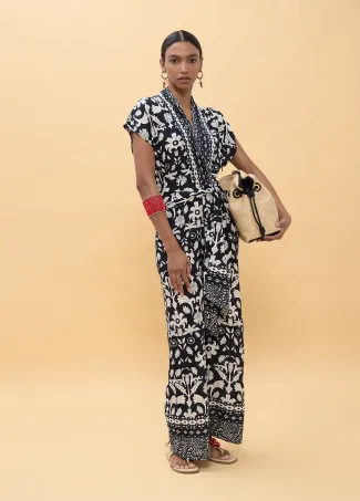 Patterned print jumpsuit