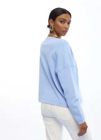 Sweater with Rhinestones