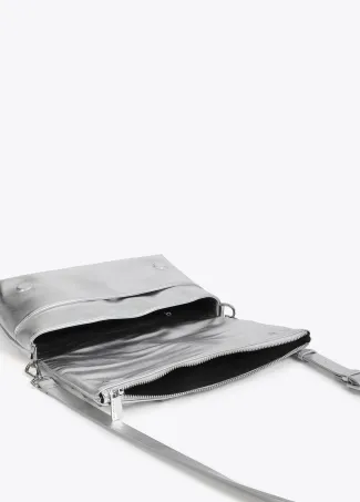 Metallic Crossbody with Rectangular Studs