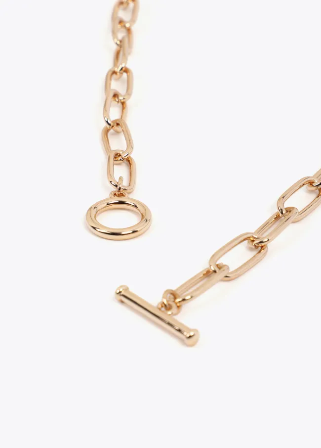 Collar multiposición corazón infinito