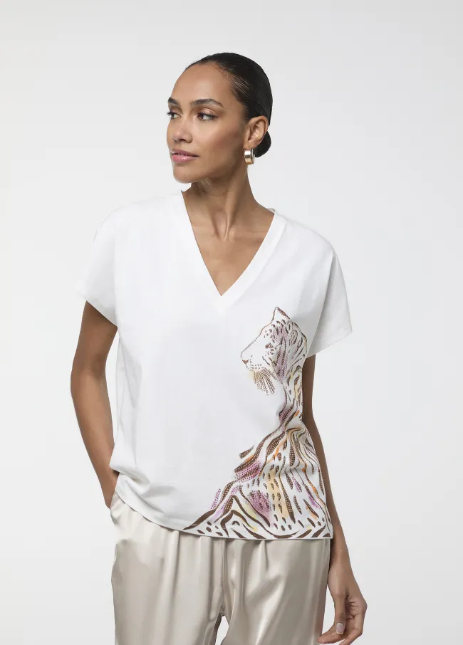 Tiger face T-shirt