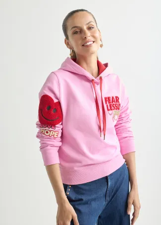 Sudadera solidaria con capucha