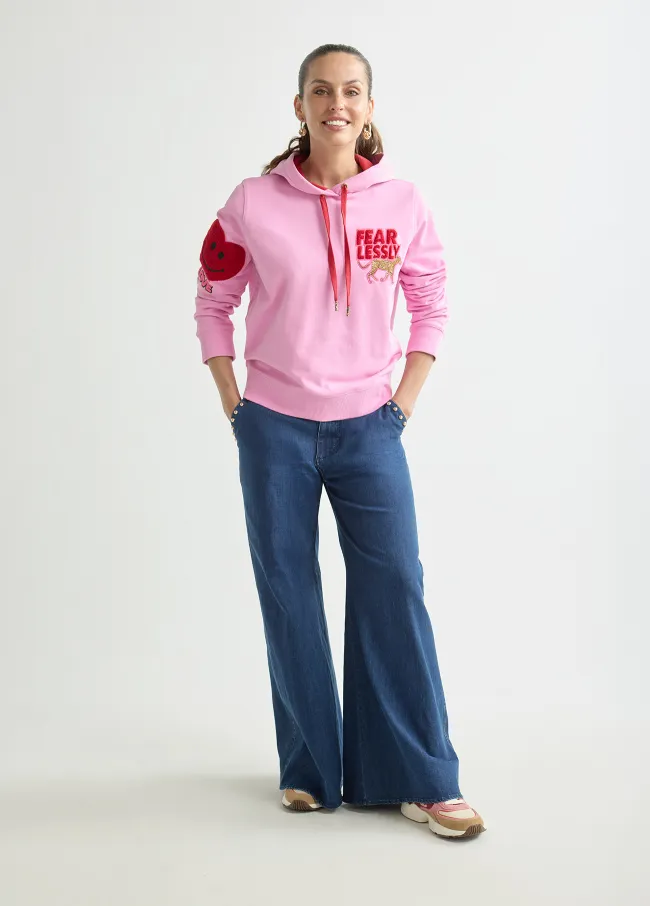 Sudadera solidaria con capucha