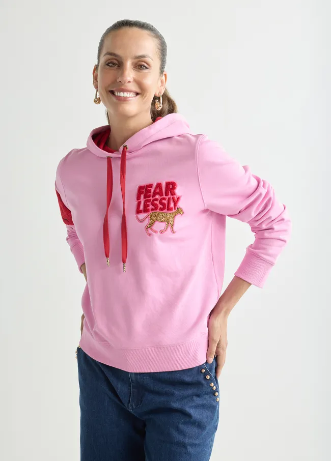 Sudadera solidaria con capucha