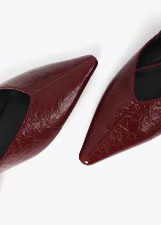 Zapato plano hebilla leopardo